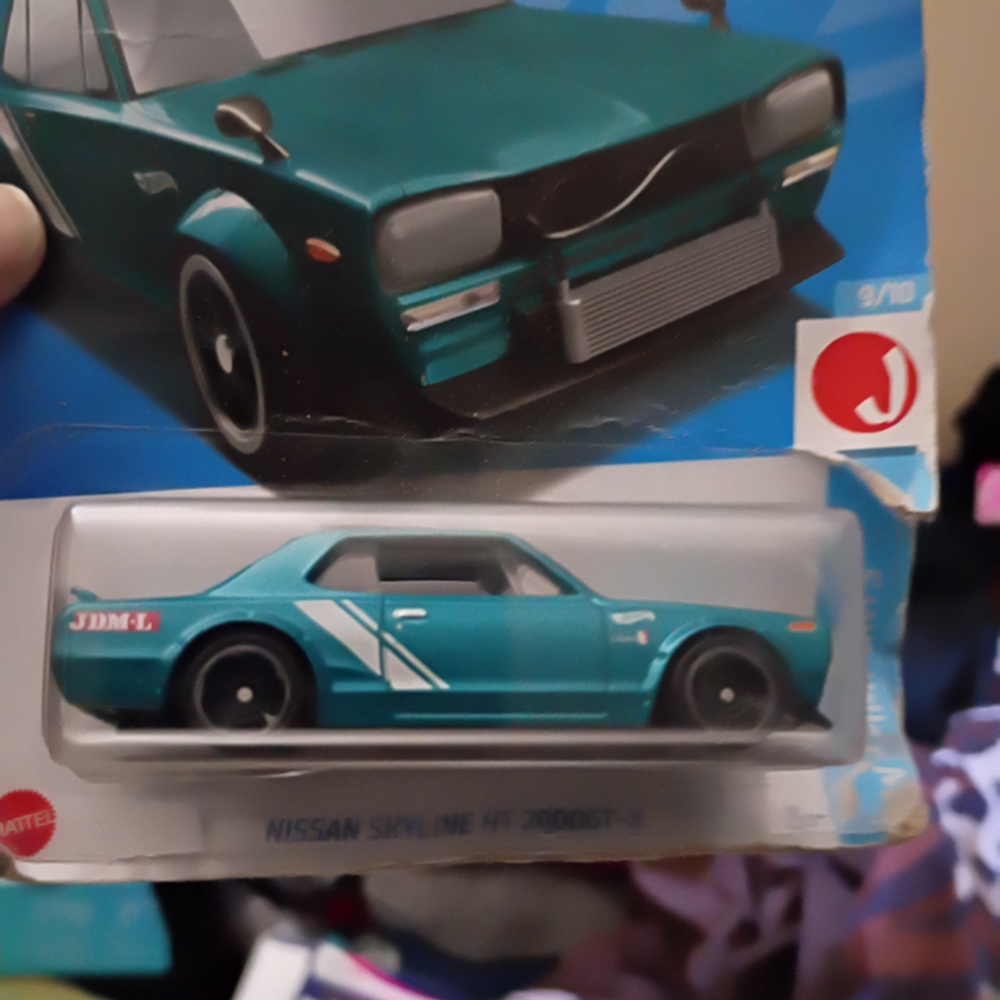 Nissan Skyline HT 2000GT-X Kids Toy Car - Teal